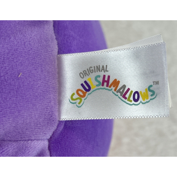 Squishmallows Valentines Atwater Love Monster Plush 8" Purple Heart Wings - Picture 6 of 7